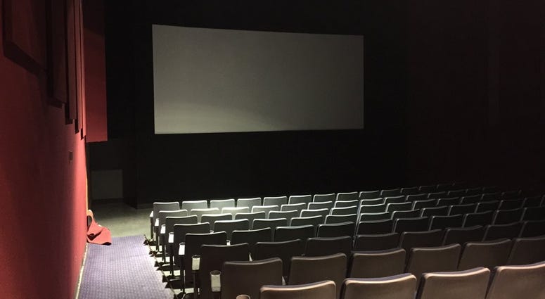 One of the eight auditoriums inside the Market Arcade theater (WBEN