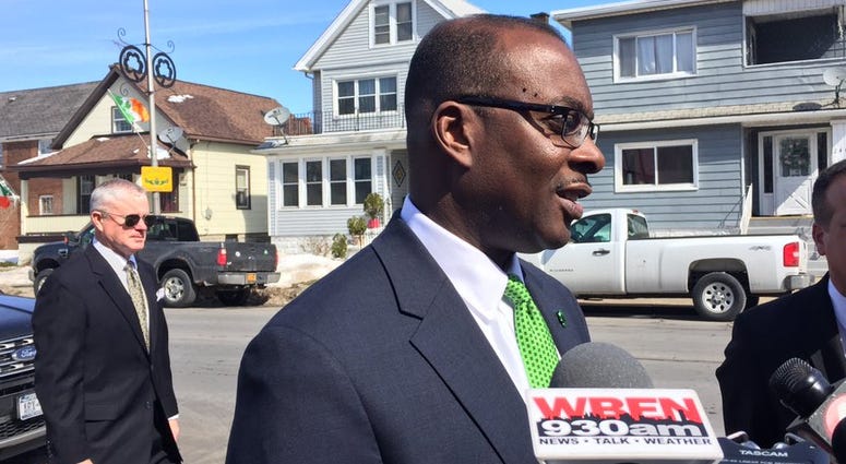 Mayor Byron Brown is optimistic the Frozen Four will come to Buffalo in 2018