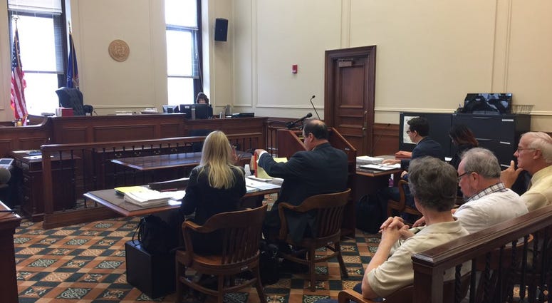 Inside Justice Panepinto's Courtroom (WBEN Photo/Mike Baggerman)