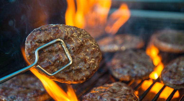 Hamburger. MMmmm. Hamburger. MMmmm.