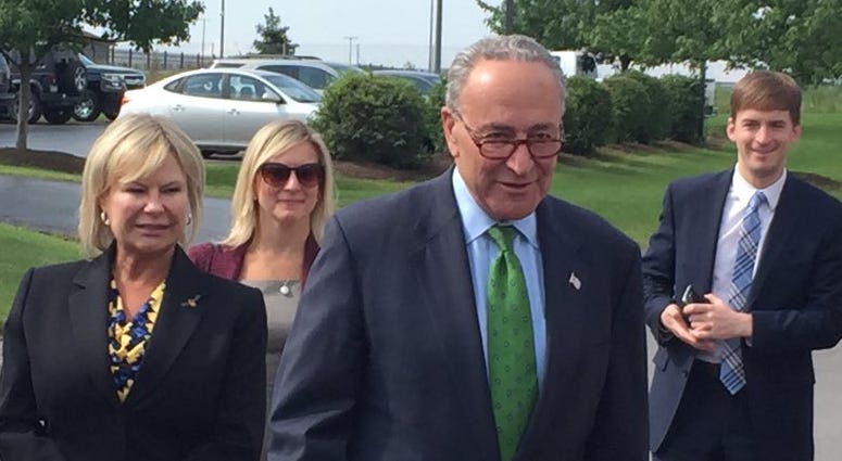 Chuck Schumer (WBEN Photo/Mike Baggerman)
