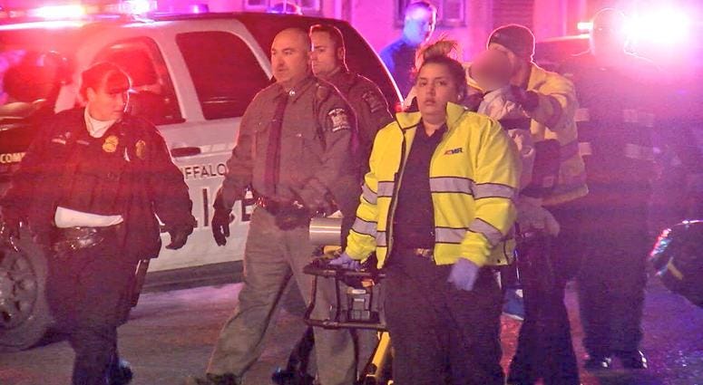 Overnight chase in Amherst and Buffalo. 1/26/2018 Overnight chase in Amherst and Buffalo. 1/26/2018