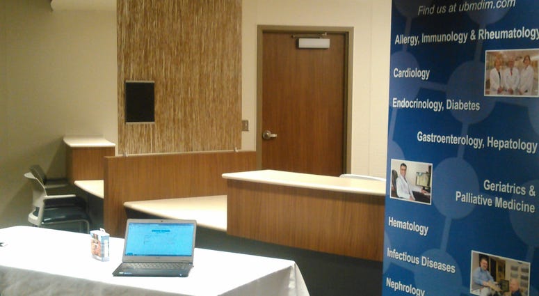 New Internal Medicine Office at 1001 Main Street in Buffalo (WBEN Photo/Dave Debo)