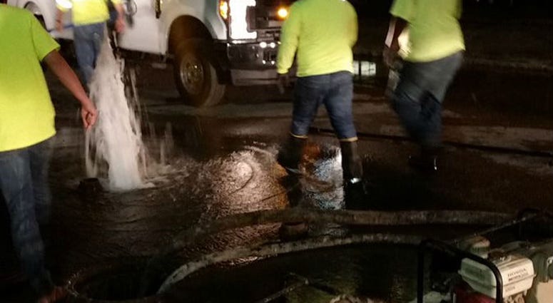 Water break. Water break.