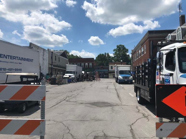 Filming for A Quiet Place 2. July 15, 2019 (WBEN Photo/Mike Baggerman)