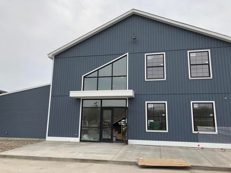 Charlie's Boat Yard under construction. May 17, 2019 (WBEN Photo/Mike Baggerman)