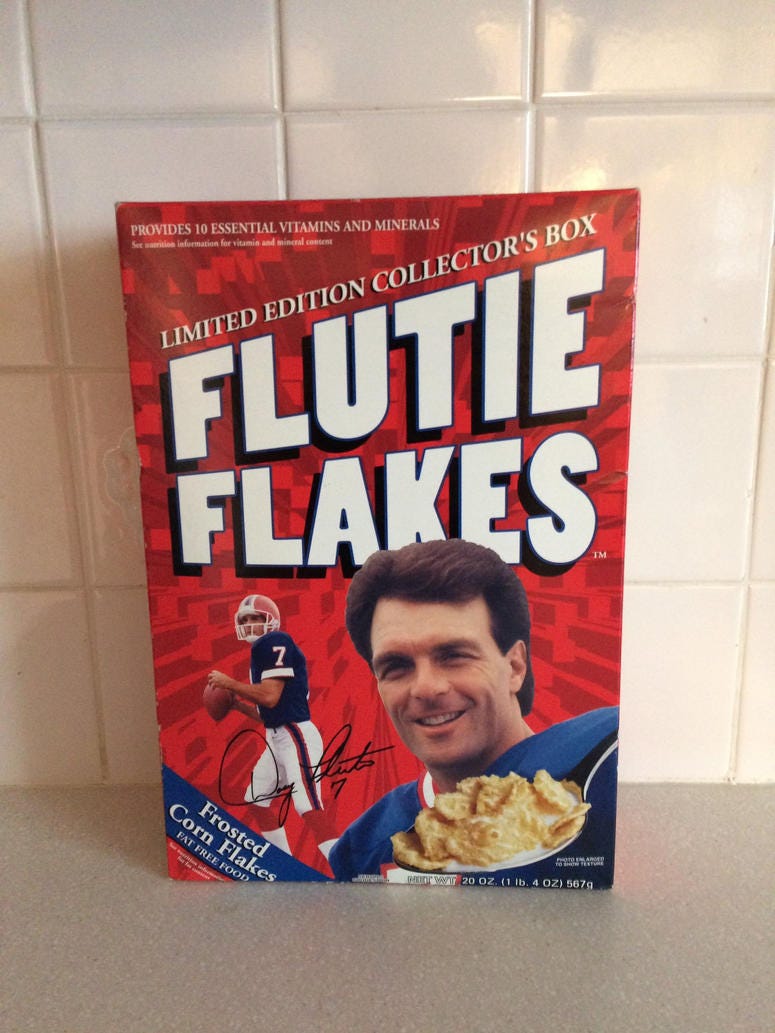 Flutie Flakes. WBEN Photo/Susan Rose Flutie Flakes. WBEN Photo/Susan Rose