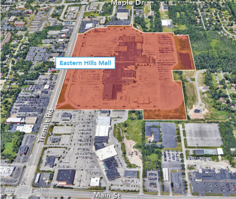 Eastern Hills Mall Plan (Uniland Photo) Eastern Hills Mall Plan (Uniland Photo)