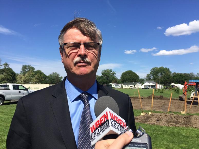 Niagara Falls Mayor Paul Dyster (WBEN Photo/Mike Baggerman)