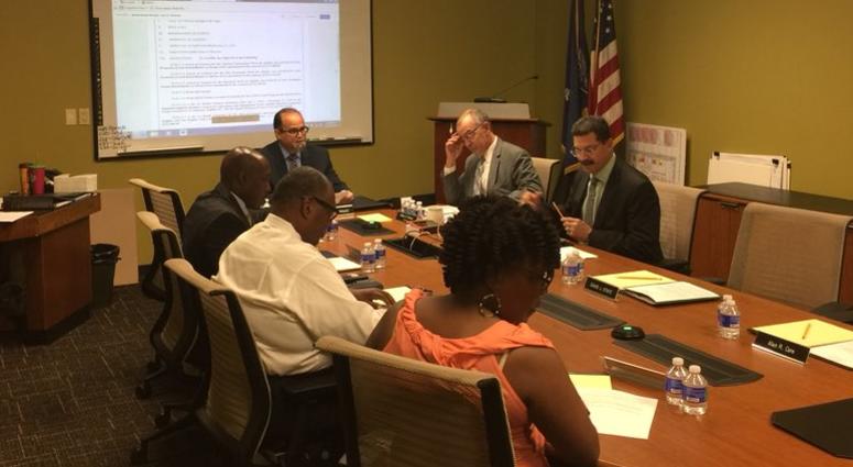 Buffalo Municipal Housing Authority Commissioners Meeting. June 21, 2018 (WBEN Photo/Mike Baggerman)