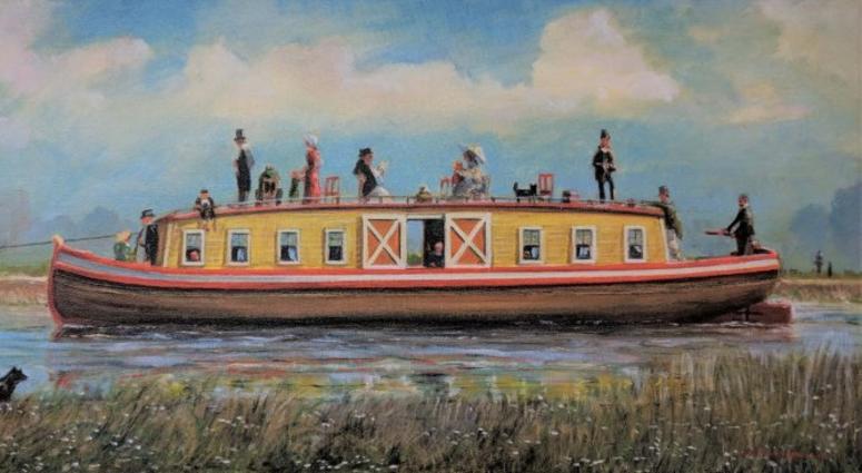 Packet Boat and Longshed. (Photo via Buffalo Maritime Center)