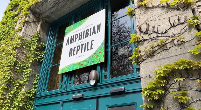 Buffalo Zoo's Donna M. Fernandes Amphibian and Reptile Center at the Buffalo Zoo. May 22, 2019 (WBEN Photo/Mike Baggerman)