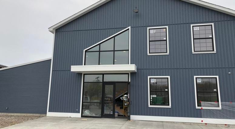 Charlie's Boat Yard under construction. May 17, 2019 (WBEN Photo/Mike Baggerman)