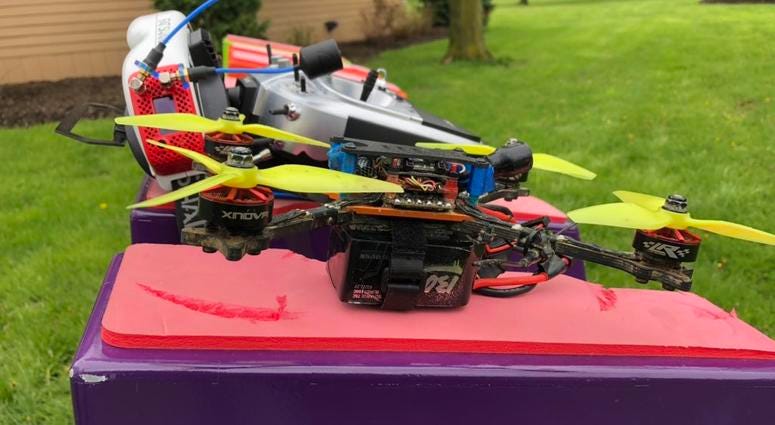 Drones at Erie County Fair. May 14, 2019 (WBEN Photo/Mike Baggerman)