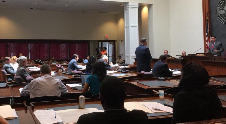 Erie County Legislature. June 21, 2018 (WBEN Photo/Mike Baggerman)