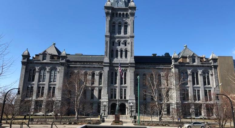 Erie County Legislature Building. March 18, 2019 (WBEN Photo/Mike Baggerman)