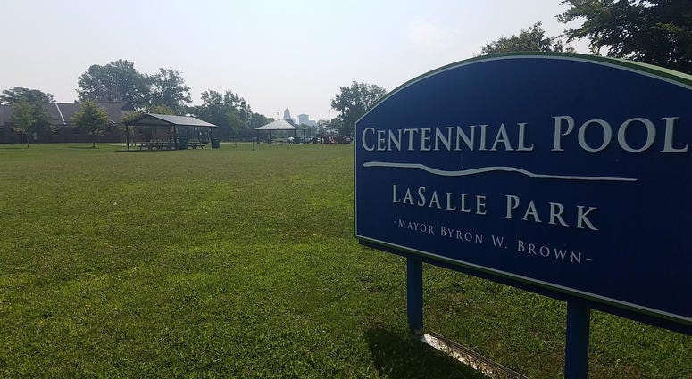 LaSalle Park. August 16, 2018 (WBEN Photo/Matt Moran)