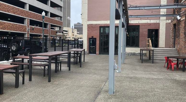 Outside Labatt House on Perry Street in Buffalo. November 15, 2018 (WBEN Photo/Mike Baggerman)