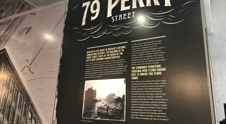 Inside Labatt House on Perry Street in Buffalo. November 15, 2018 (WBEN Photo/Mike Baggerman)