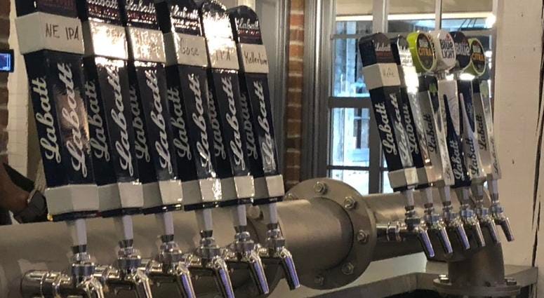 Inside Labatt House on Perry Street in Buffalo. November 15, 2018 (WBEN Photo/Mike Baggerman)