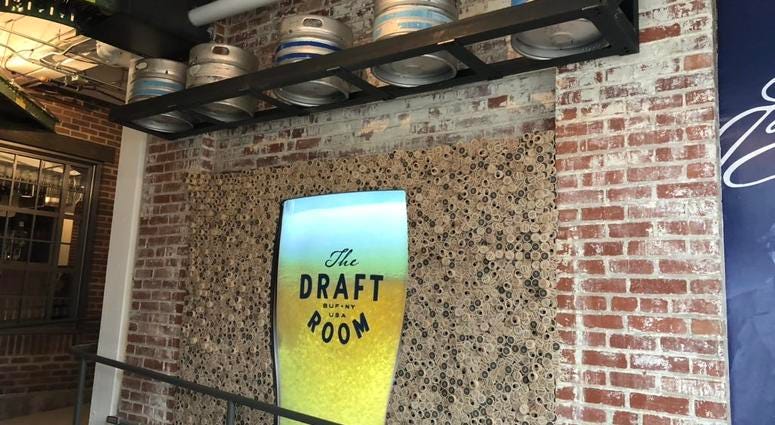 Inside Labatt House on Perry Street in Buffalo. November 15, 2018 (WBEN Photo/Mike Baggerman)
