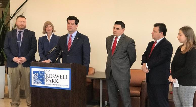Mark Poloncarz discusses racist comments following Galleria Mall incidents on Wednesday