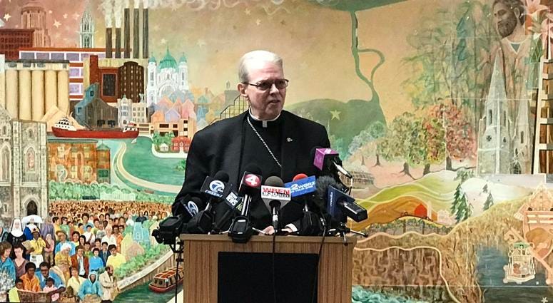 Apostolic Administrator Bishop Edward Scharfenberger