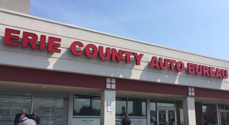 Erie County Auto Bureau in Tonawanda. July 5, 2018 (WBEN Photo/Mike Baggerman)
