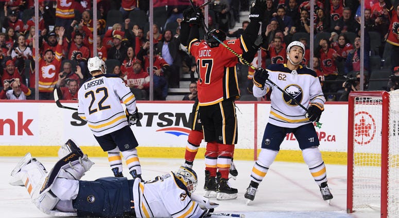Buffalo Sabres at Calgary Flames