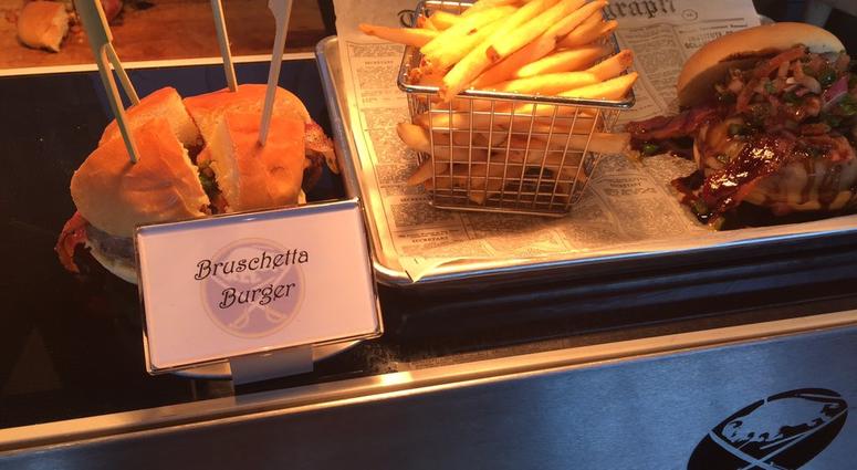 Bruschetta Burger (WBEN Photo/Mike Baggerman)