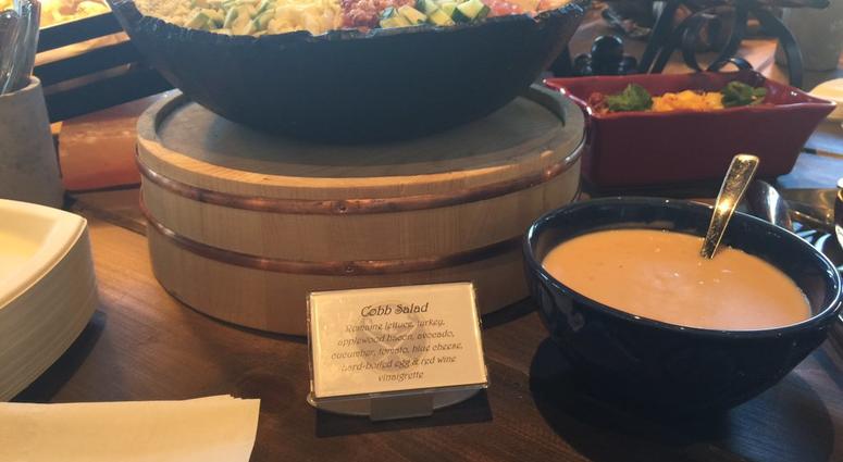 Cobb Salad (WBEN Photo/Mike Baggerman)