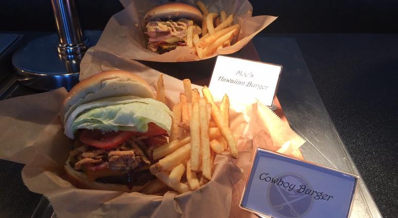 Cowboy Burger. (WBEN Photo/Mike Baggerman)