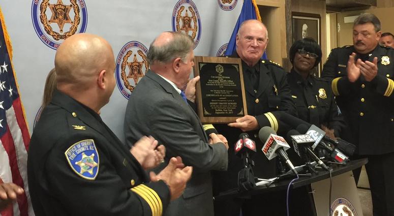 Erie County Sheriff Tim Howard (WBEN Photo/Mike Baggerman)