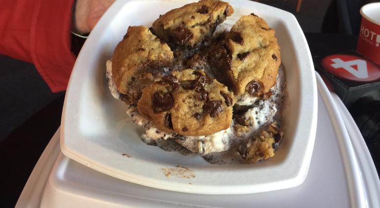 Ice Cream Cookie Sandwich (WBEN Photo/Mike Baggerman)