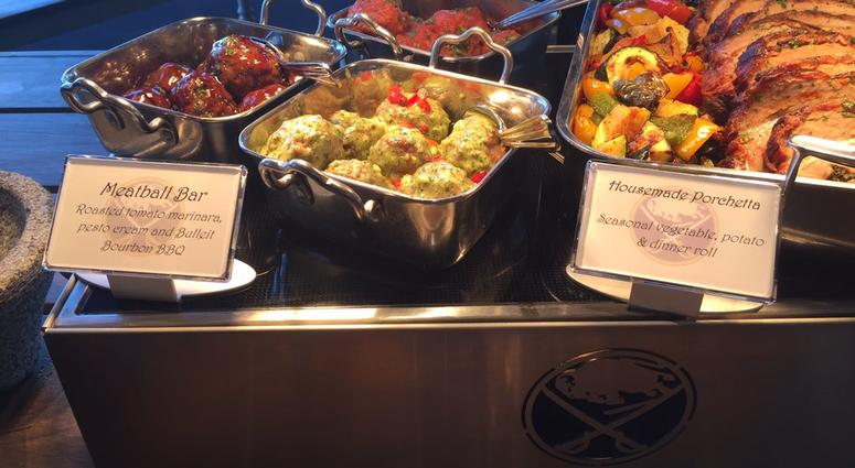 Meatball Bar Housemade Porchetta (WBEN Photo/Mike Baggerman)