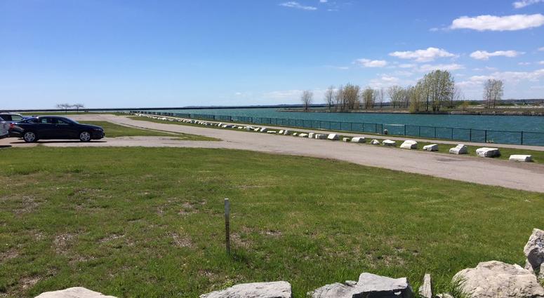 Buffalo's Outer Harbor near Michigan (WBEN Photo/Mike Baggerman)