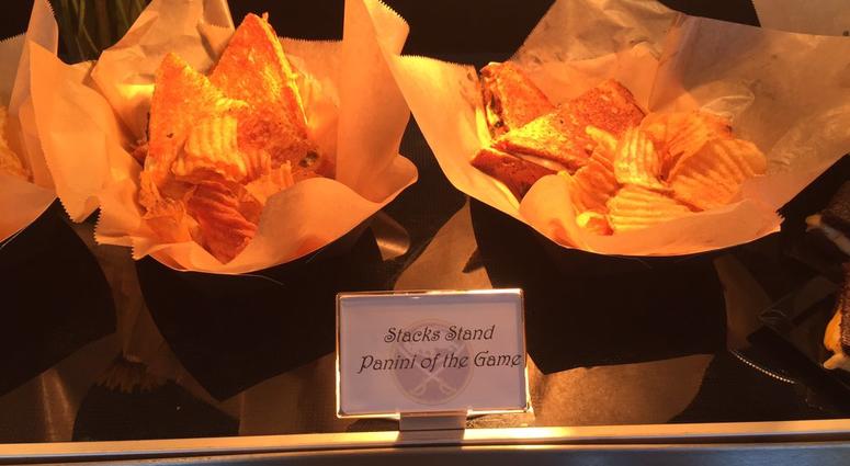Panini of the Game (WBEN Photo/Mike Baggerman)