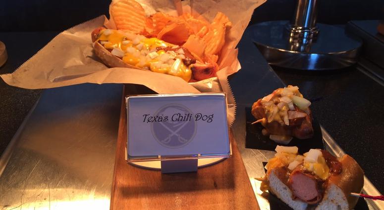 Texas Chili Dog (WBEN Photo/Mike Baggerman)