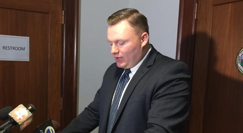 Erie County Legislator Patrick Burke (WBEN Photo/Mike Baggerman)
