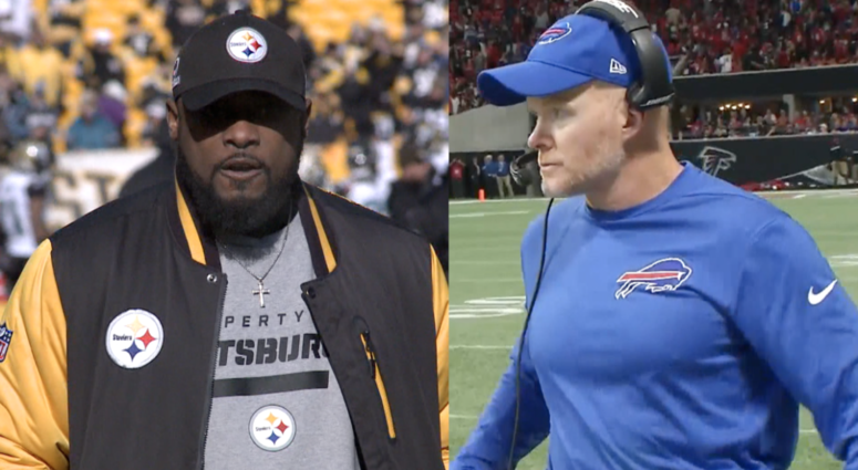 Mike Tomlin and Sean McDermott