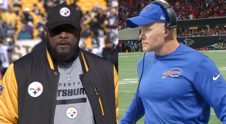 Mike Tomlin and Sean McDermott