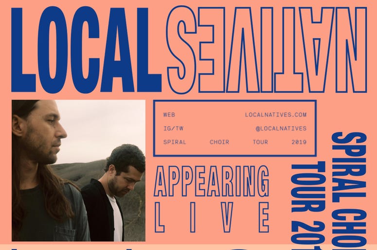 Local Natives Tour 2019
