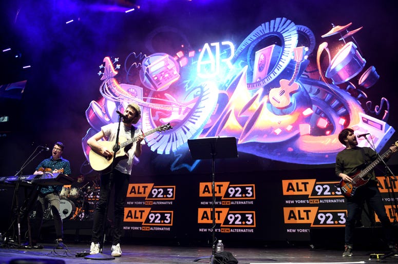 AJR perform at Not So Silent Night