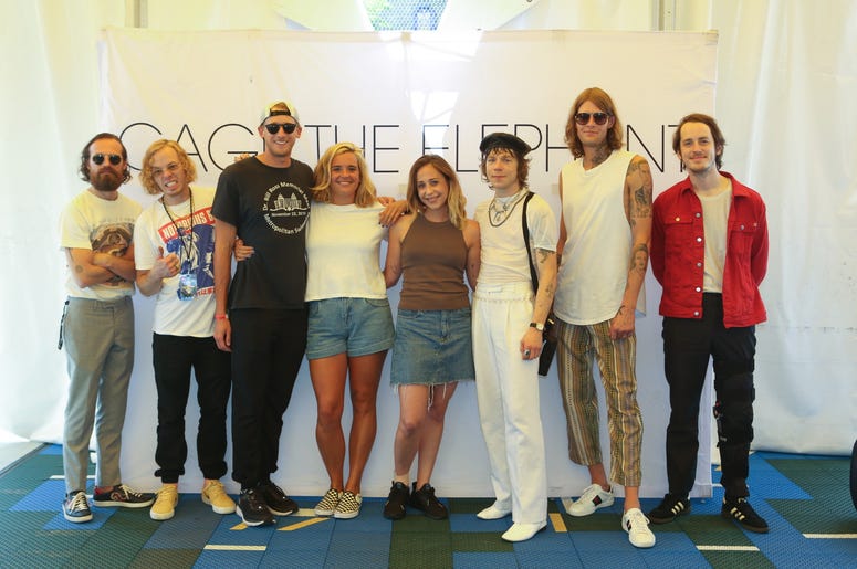 Cage The Elephant Meet Fans at Forest Hills Stadium
