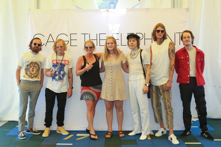 Cage The Elephant Meet Fans at Forest Hills Stadium