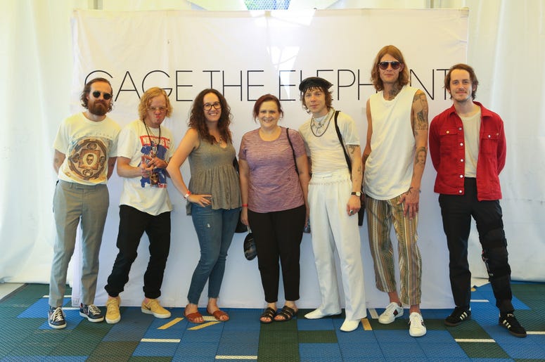 Cage The Elephant Meet Fans at Forest Hills Stadium