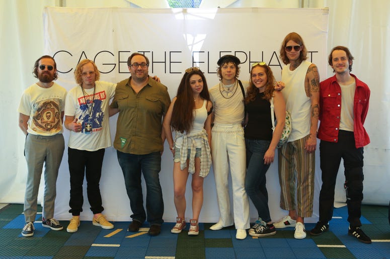 Cage The Elephant Meet Fans at Forest Hills Stadium