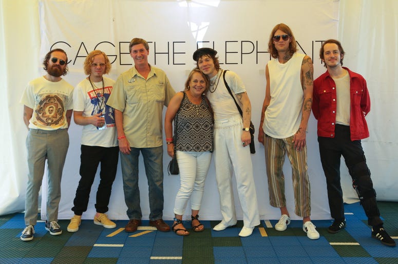 Cage The Elephant Meet Fans at Forest Hills Stadium