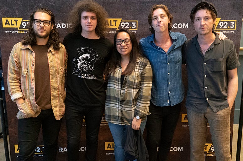 Catfish & the Bottlemen meet fans backstage at Hammerstein Ballroom