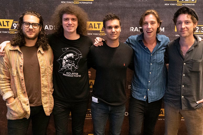 Catfish & the Bottlemen meet fans backstage at Hammerstein Ballroom